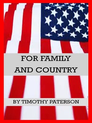 cover image of For Family and Country